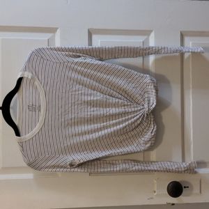Aerie Real Soft Ribbed Crop Long Sleeve Tee